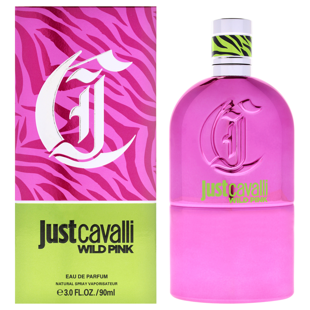 Just Cavalli Wild Pink by Roberto Cavalli for Women - 3 oz EDP Spray